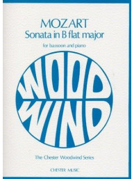 W.A. Mozart Sonata In B Flat For Bassoon And Piano K.292 (noty na fagot, klavír)