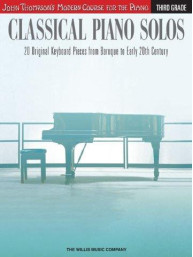John Thompson's Modern Course: Classical Piano Solos - Grade 3 (noty na sólo klavír)