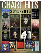 Chart Hits Of 2015-2016 (noty na snadný sólo klavír)