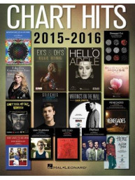 Chart Hits Of 2015-2016 (noty na snadný sólo klavír)