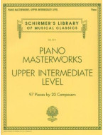 Schirmer's Library Of Musical Classics Volume 2111: Piano Masterworks - Intermediate Level (noty na sólo klavír)