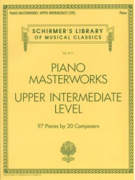 Schirmer's Library Of Musical Classics Volume 2111: Piano Masterworks - Intermediate Level (noty na sólo klavír)