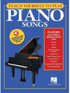 Teach Yourself To Play Piano Songs: Clocks And 9 More Modern Rock Hits (noty na sólo klavír) (+audio & video)