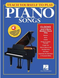 Teach Yourself To Play Piano Songs: Clocks And 9 More Modern Rock Hits (noty na sólo klavír) (+audio & video)
