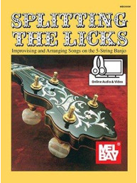 Janet Davis: Splitting The Licks 5 String Banjo (tabulatury na banjo) (+audio & video)