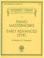 Schirmer's Library Of Musical Classics Volume 2112: Piano Masterworks - Early Advanced Level (noty na sólo klavír)