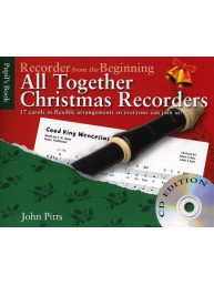 Recorder From The Beginning - All Together Christmas Recorders (noty na zobcovou flétnu) (+audio)