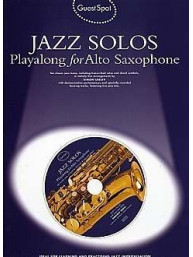 Guest Spot: Jazz Solos Playalong For Alto Saxophone (noty na altsaxofon) (+audio)