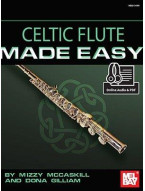 Mizzy McCaskill/Dona Gilliam: Celtic Flute Made Easy (noty na příčnou flétnu) (+audio)