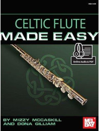 Mizzy McCaskill/Dona Gilliam: Celtic Flute Made Easy (noty na příčnou flétnu) (+audio)