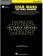 Instrumental Play-Along: Star Wars - The Force Awakens (noty na příčnou flétnu) (+audio)