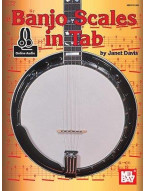 Janet Davis: Banjo Scales In Tab (tabulatury na banjo) (+audio)