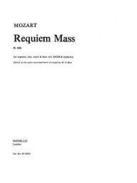W.A. Mozart: Requiem K.626 - SATB (noty pro sborový zpěv, klavír)