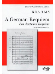 Johannes Brahms: A German Requiem - SATB (noty na sborový zpěv, klavír)