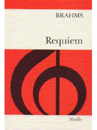 Johannes Brahms: Requiem Op.45 - SATB (noty na sborový zpěv, orchestr)