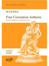 G.F. Handel: Four Coronation Anthems - SATB (noty na sborový zpěv, varhany)