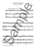 Brian Chapple: A Bit Of A Blow (Trombone Edition - Bass & Treble Clef) (noty na pozoun, klavír)