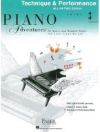 Faber Piano Adventures: Level 3 - Technique & Performance (noty na sólo klavír)