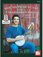 Round Peak Style Clawhammer Banjo (tabulatury na banjo) (+audio)