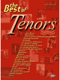 The Best of Tenors (noty na klavír, zpěv, akordy na kytaru)