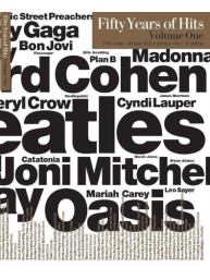 Fifty Years Of Hits: Volume One (noty na klavír, zpěv, akordy na kytaru)