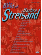 The Best of Barbra Streisand (noty na klavír, zpěv, akordy na kytaru)