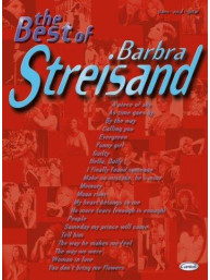 The Best of Barbra Streisand (noty na klavír, zpěv, akordy na kytaru)