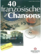 40 Französische Chansons (noty na klavír, zpěv, akordy na kytaru)