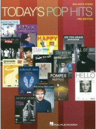 Today's Pop Hits: 3rd Edition - Big Note Piano (velké noty na snadný sólo klavír)