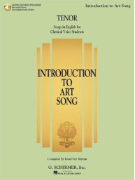Introduction To Art Song For Tenor (noty na zpěv, klavír) (+audio)