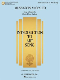 Introduction To Art Song For Mezzo-Soprano/Alto (noty na zpěv, klavír) (+audio)