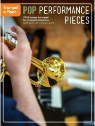 Pop Performance Pieces: Trumpet And Piano (noty na trubku, klavír)