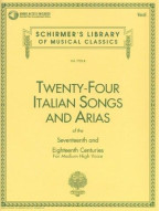 24 Italian Songs And Arias Of The 17th And 18th Centuries - Medium High Voice (noty na zpěv, klavír) (+audio)