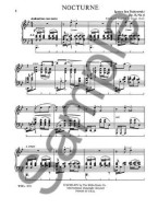 Ignacy Jan Paderewski: Nocturne, Op.16, No.4 (noty na sólo klavír)
