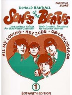 Songs Of The Beatles Vol.1 - Recorder Quartet - Scores/Parts (noty na zobcovou flétnu, kvartet)