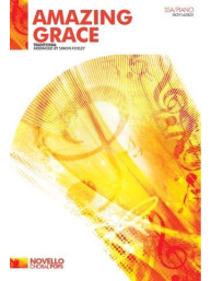 Amazing Grace (SSA) (noty na sborový zpěv, klavír) - SADA 5 ks