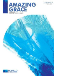 Amazing Grace (SATB) (noty na sborový zpěv, klavír) - SADA 5 ks