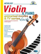 Animated Movies and TV Duets for Violin And Piano (noty na snadné housle, klavír) (+audio)