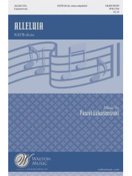 Pawel Lukaszewski: Alleluia - SATB (noty na sborový zpěv) - SADA 5 ks