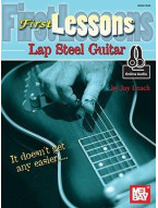 Jay Leach: First Lessons Lap Steel Guitar (noty, tabulatury na steel kytaru) (+audio)