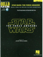 Hal Leonard Cello Play-Along: Star Wars - The Force Awakens Vol. 2 (noty na violoncello) (+audio)
