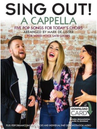 Sing Out! A Cappella - SATB (noty na sborový zpěv, klavír) (+audio)