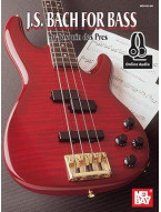 J. S. Bach For Bass (noty, tabulatury na baskytaru) (+audio)