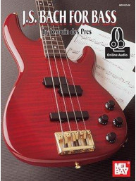 J. S. Bach For Bass (noty, tabulatury na baskytaru) (+audio)