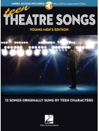 Teen Theatre Songs: Young Men's Edition (noty na klavír, zpěv, akordy na kytaru) (+audio)