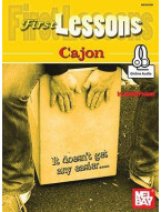 Jordan Perlson: First Lessons Cajon (noty na cajón) (+audio)