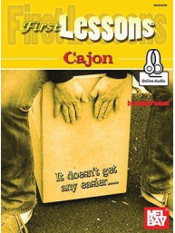 Jordan Perlson: First Lessons Cajon (noty na cajón) (+audio)