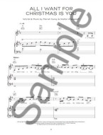 The Top Ten Christmas Songs To Play On Piano (noty na klavír, zpěv, akordy na kytaru)
