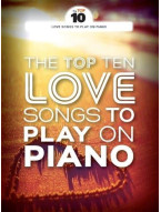 The Top Ten Love Songs To Play On Piano (noty na klavír, zpěv, akordy na kytaru)