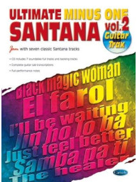 Carlos Santana: Ultimate Minus One, Volume 2 (noty, tabulatury na kytaru) (+audio)